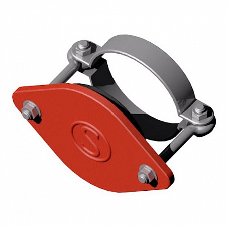 картинка Заглушка чугун с прижимными скобами S-SML DN 150 от магазина