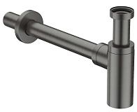 картинка Бутылочный сифон для умывальника IDDIS Optima home графит OPTGM00i84 от магазина