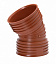 Отвод Uponor d160 мм 45°