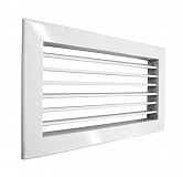 картинка Решетка однорядная с поворотными жалюзи АМН 1150×300 от магазина