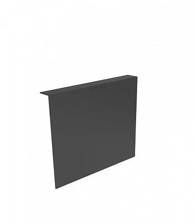 картинка Перегородка-сифон для дождеприемника пластиковая 400х400 мм Gidrolica черная от магазина