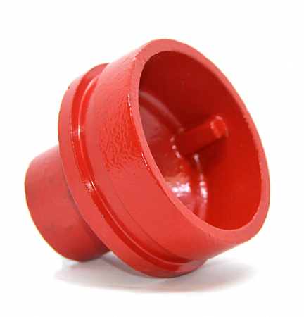 картинка Переход Грувлок под резьбу Ду 100 x 65 (4" x 2 1/2") (Дн 108 x 76)  от магазина