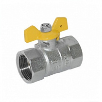 картинка Кран шаровой ARCO газовый 1/2" вн./вн. бабочка "MINO-2000" НЦ от магазина